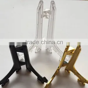 2-11" Clear Folding Plate Easel& Plate Stand thumbnail-1