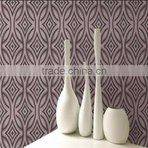 Modern Style Light Embossed Pvc Cheap Wallpaper thumbnail-1