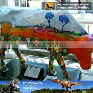 My Dino-C036 Playground Animatronic Animal Model Cow thumbnail-1