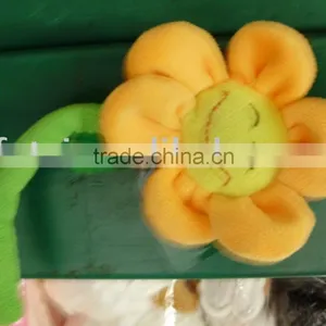Plush Toy Small Size Sunflower Plush&stuffed Toys Fridge Sticker;refrigerator Magnet;fridge Magnetic thumbnail-1
