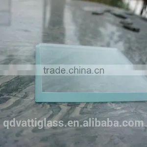 Factory Customized Clear Tempered Beveled Glass for Commercial Building thumbnail-2