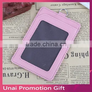 Hot Sale Card Holder Necklace Business ID Leather Badge thumbnail-4
