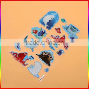 Adhesive Clear Dome Epoxy Resin Sticker, Cartoon Epoxy Sticker thumbnail-2