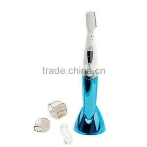 Electric Trimmer For Eyebrows Or Body With 2 Guide Combs thumbnail-1