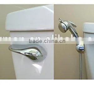 Premium Hand Held Bidet Sprayer Baby Cloth Diaper Sprayer Bathroom Toilet Attachment Hose Kit thumbnail-6