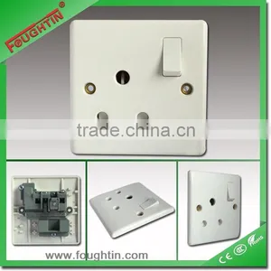 Bakelite Electrical Switch Socket BG Model 15A Single Switch Socket thumbnail-1