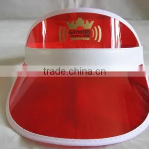 2015 Summer Fast Dry Fit Plain Design Eva Sun Visor Cap thumbnail-2