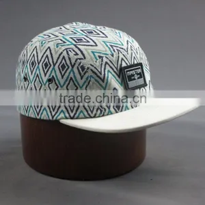 Customer High Quality 5- Panel Military Cap With Woven Badge thumbnail-6
