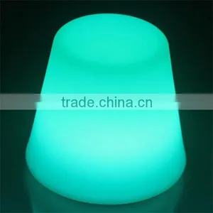 Color Change Plastic Rechargeable Led Table Lamps thumbnail-3