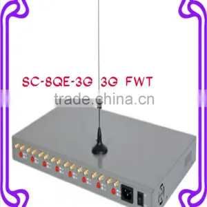 SC-8QS-3G 3G FWT 8 Ports , Analog GSM Fixed Wireless Terminal, 8 Ports Analog GSM Gateway thumbnail-1