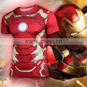 Factory Wholesale Cheapest Price High Quality Men Superhero T-shirts thumbnail-4