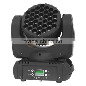 Factory Price 36pcs 3W RGBW Led Moving Head Light Beam Wash Stage Lighti thumbnail-1