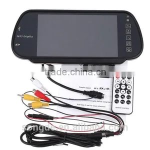 7"Car Rearview Mirror Monitor 7 Inch High Resolution Rearview Monitor for Reverse Rearview thumbnail-5