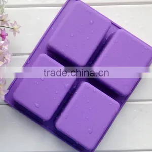 Handmade Silicone Square Soap Mold High Temperature Resistant Silicone Soap Molds thumbnail-2