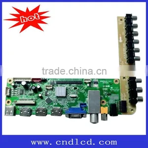 Circuit Board for Lcd/led Tv,tv Board USB Media Play/3HDMI/HD thumbnail-1