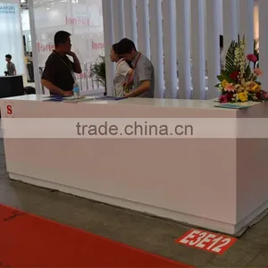 Online Hot Sale White Modern Hotel Reception Desk Vintage Reception Desk thumbnail-2