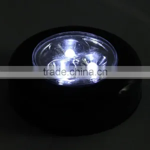 Free Sample Mini Cordless 3 LED Powered Stick LED Touch Lamp Touch Light Black thumbnail-2
