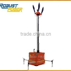 Truck Mounted Telescopic Light Tower Pole thumbnail-4