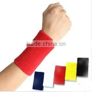 OEM Cotton Custom Terry Cloth Sweatband Wristband thumbnail-4