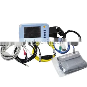 2016 Promotion!!! Touch Screen 7 Inch Handheld Multi-parameter Patient Monitor RPM-8000B thumbnail-3
