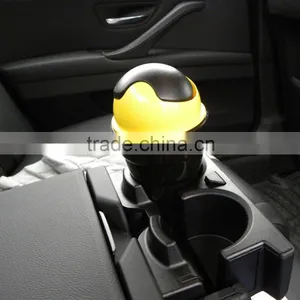 Plastic Trash Rubbish Bin Mini Garbage Can for Car Blue Case Holder Portable thumbnail-3