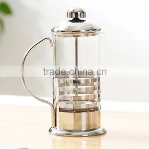 French Press Coffee & Tea Maker Complete Bundle 8-Cups, Best Coffee Press Pot With Heat Resistant Glass thumbnail-2