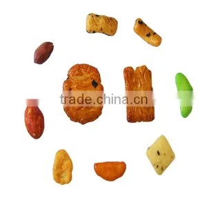 Japanese Style Rice Crackers and Peanuts Mix thumbnail-1