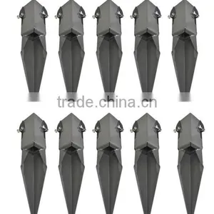 3" Repair Spur Bolt Grip Fence Support 75 mm Post Holder Like Metpost thumbnail-2