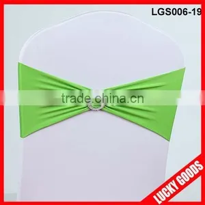 Wedding Decorative Cheap Purple Chair Bands Wholesale thumbnail-3