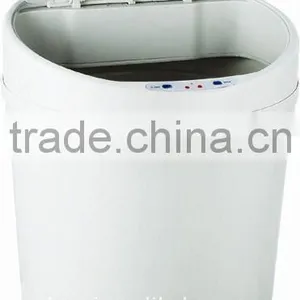 Solar Energy Trash Can Waste Bin Dustbin Plastic Trash Can One Touch Dustbin thumbnail-1