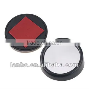 Black Round Car Blind Spot Side View Safety Mirror thumbnail-1
