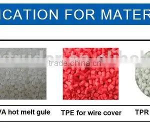 Haisi Hot Melt Elastomer Adhesive Granulating Machine TPU TPV TPR TPO EVA Extrusion Eva Extrusion Line thumbnail-5