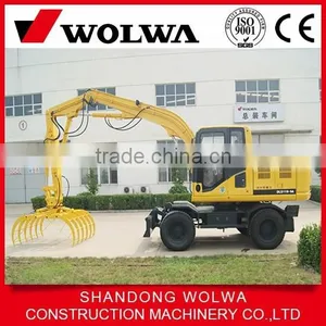 11t Wheeled Hydraulic Stacker Excavators thumbnail-3