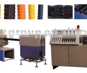 PE Carbon Spiral Reinforcing Pipe Extrusion Line thumbnail-1