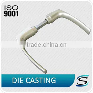 Aluminum Zinc Die Casting - OEM Door Handle thumbnail-3