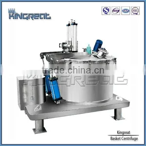 Platform Base Automatic Scraper Bottom Discharge Centrifuge thumbnail-1