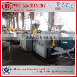 WPC Timber Decking Machine/WPC Decking Machine thumbnail-2