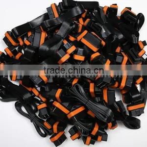 OBD2 Flat Splitter Y Cable,J1962 Male Connector to 2pcs J1962 Female Connector thumbnail-4