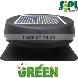 Solar Vent Fan for Greenhouse, Poultry Use Solar Roof Fan 12 Inch Axial Fan thumbnail-2