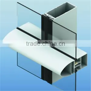 Curtain Wall Aluminum Profiles thumbnail-1