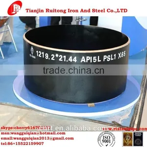 China Construction Material Erw Welded Pipe for Industry Black Iron Pipe thumbnail-1