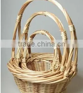 High Quality Handmade Natural Small Wicker Gift Baskets Wholesale thumbnail-1