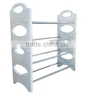 Oval Folding Rotating Shoe Rack thumbnail-2
