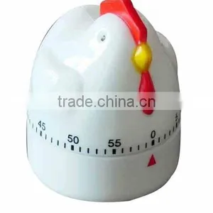 Rooster Design Plastic Kitchen Sound Timer/mechanical Timer thumbnail-1