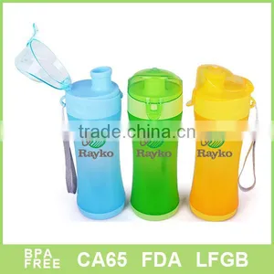 BPA Free Single Wall Baby Outdoor Water Bottle With Stripe thumbnail-1