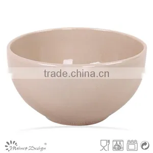 5.5 Inch Ceramic Rice Bowl Solid Green Color 13.5cm Stoneware Cereal Bowl thumbnail-4