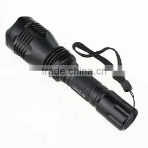 Brightest White/red/green CREE LED Hunting Flashlight With Laser Pointer thumbnail-5