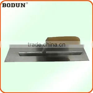 G1035-1 PT-5703 Stainless Steel Plastering Trowel With Wooden Handle thumbnail-1