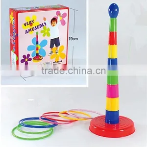 Hottest Throwing Colorful Ring Circle, Plastic Toy for Children,parents-kids' Sports Toys thumbnail-1