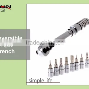 Bicycle Repair Hardware Tools Combination Box 25Nm Reversible Wrench Spanner thumbnail-2